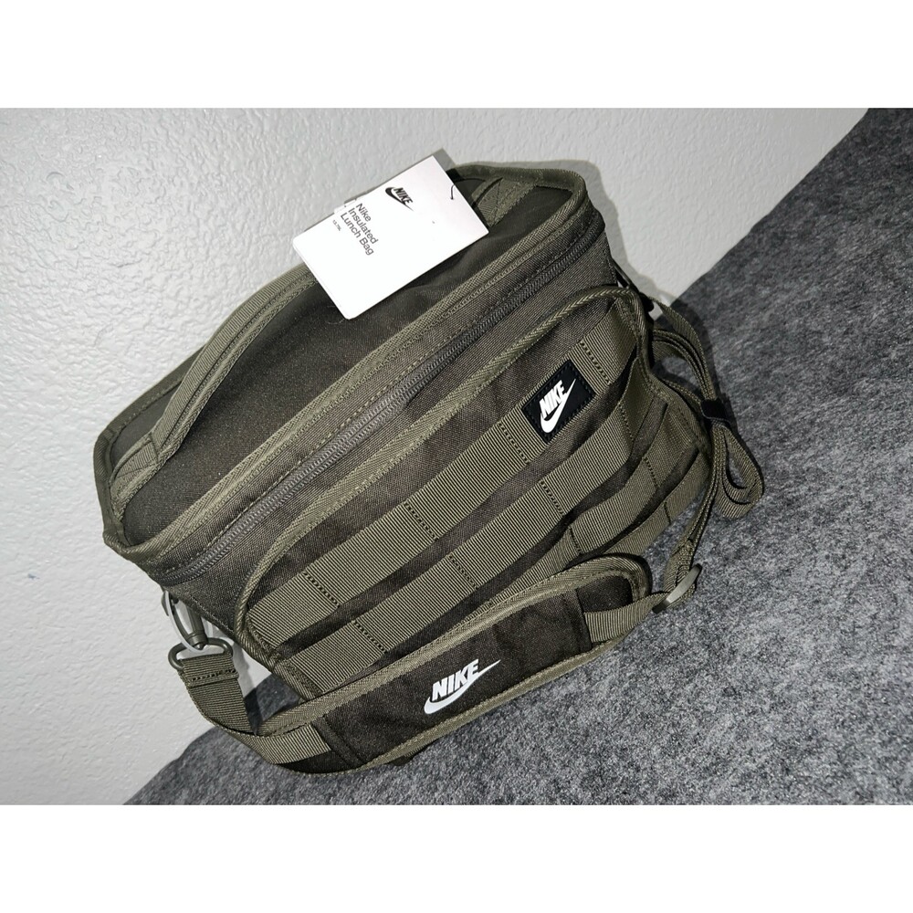 Nike Insulated Lunch Bag 13.75L Mauve PEVA Lining Large Tactical Futura Sport